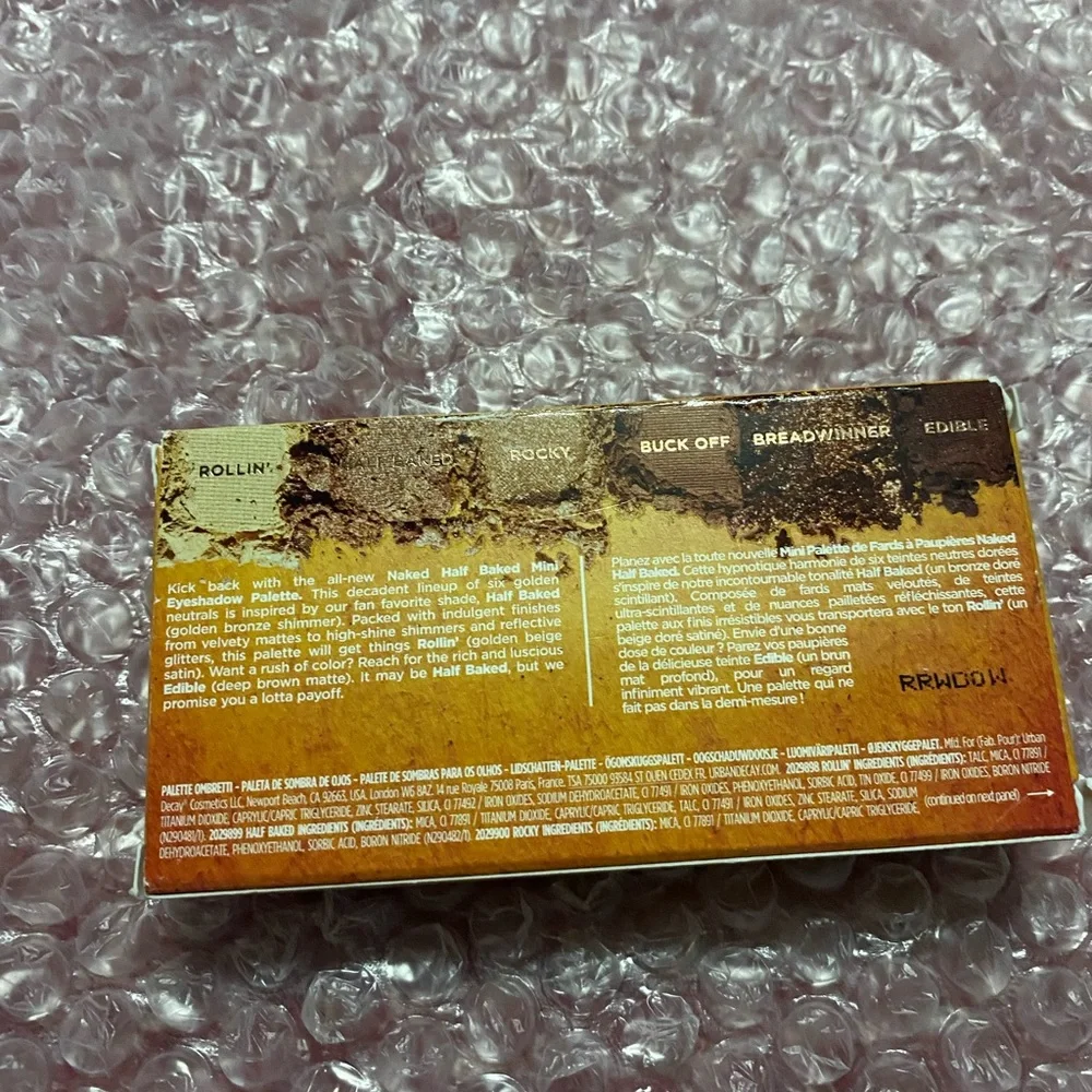 Naked mini eyeshadow palette “Half Baked “ *2025 deals feel free to drop offer - Picture 5 of 5
